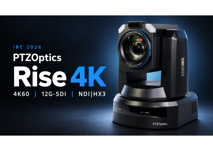 New from IBC 2026 – PTZOptics Rise 4K